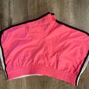 Hot pink work out shorts